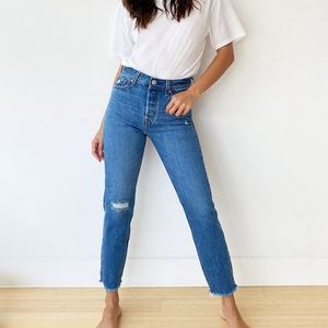Levi's WEDGIE Premium High Rise  Jeans